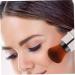 Retractable Powder Brush Travel Nail Dust Brush Portable Makeup Brush with Cover Silver. - Buy Online on GoSupps.com