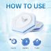 30pcs Toilet Wand Refills For Toilet Bowl Brush Toilet Bowl Cleaner Refills Toilet Wand Refills Sponges Scrub Heads For Bathroom Toilet Brush Accessories Supplies Kit - Buy Online on GoSupps.com