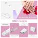 Lophe UV Lamp for Gel Nails - Flexible Swan Neck LED Nail Dryer Mini Rotatable USB Lamp for All Gel Polish Hardening - Best UV Nail Lamp - Buy Online on GoSupps.com