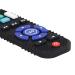 Silicone TV Control Teething Toy for Babies - Educational & Safe Cartoon Texture - Black - Buy Online on GoSupps.com