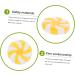 Zerodeko 150 Pcs Christmas Candy Decorations Christmas Sto Christmas Garland Decorations Hanging Diy Jewelry Candy Christmas Ornaments Peppermint Decor Christmas Tree Acrylic Light Post Yellowx3pcs 2.2X2.2X0.5cmx3pcs - Buy Online on GoSupps.com