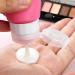 Gemice Silicone Travel Bottles Set 4 FDA Approved 90ml Containers for Shampoo Cream & Body Care - Safe & Refillable Travel Accessories - Buy Online on GoSupps.com