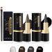 Rationalu Gel Eyeliner Rational Gel Eyeliner Natural Black Eyeliner Cream Waterproof Smudge Proof Ayky Long Wear Gel Eyeliner Matte Smokey Eye Liners Eyeshadow Stick for Party Looks (#02+#04)