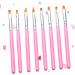Healeved 1 Nail Painting Tool Builder Gel for Nails Salon 3d Nails Tool Nail Gel Uv Gel Nail Brush Nail Painting Brush Kit De Manicura Nail Art Brush Cleaning Gel Pink Manicure Flower Pen - Buy Online on GoSupps.com