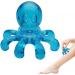 Portable Octopus Head Massager | Scalp Relaxation & Stress Relief | Handheld Hair Care Device in Blue - Buy Online on GoSupps.com