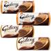 Chocolate Digestive Biscuits Bundle With Galaxy Chocolate Orange Digestives 300g x2 and Milk Chocolate Digestive 300g x2 (4 Pack)