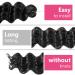 Niseyo NU Short Ocean Wave Crochet Hair 9 Inch 8 Packs - Synthetic Black Wavy Crochet Braids 1B(Natural Black) - Buy Online on GoSupps.com