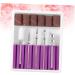 POPETPOP 2 Sets Drill Bits for Nails Nail Art Equipment Nail Bits Nail Polish Tools Manicure Drill Bits Nail Polish Accessories Gel Polish Remover Drill Bit Acrylic Purple Nail Drill 6.5x5.5cmx2pcs Purplex2pcs - Buy Online on GoSupps.com