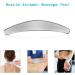 Buy Gua Sha Stainless Steel Tool | Lymphatic Drainage & Full Body Massage | Pain Relief & Cellulite Treatment - Buy Online on GoSupps.com