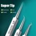 Usiveinborn Blackhead Remover Usiveinborn Tweezers Teppeic Tweezers Usiveinbor Pimple Popper Tool Kit Stainless Steel Professional Facial Blackhead Remover Tweezers 125 Elbow Design (7PCS) - Buy Online on GoSupps.com