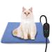 2021 Newest Pet Heating Pad Temperature Adjustment Dog Heating Pad Anti-bite Puppy Heating Pad with Timer Cat Heating Pad Indoor Waterproof Pet Warming Pad Electric Heated Bed Mat for Small/Medium/Large Dog