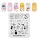 KADS Cute Rabbit Nail Art Stamping Plate - Manicure Template for Unique Nail Designs - Buy Online on GoSupps.com