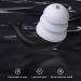 Erhigher Earplugs Ergonomic Silicone Ear Plugs 25 DB Noise Reduction Waterproof Reusable Dust-proof Hearing Protection Earplugs for Work Sleep Study Focus Snoring Parties Black - Buy Online on GoSupps.com