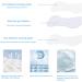 Cooling Patches Mild and Skin-Friendly Cooling Patches with Multi Functions Self Adhesive Cool Patches for Shoulder Hip Knees Elbow Wrist Ankles Honhoha - Buy Online on GoSupps.com