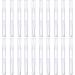 VANANA 20Pcs Transparent Twist Pens 3ml Nail Twist Pens Empty Transparent Nail Oil Pen with Brush Empty Cuticle Oil Pen Cosmetic Container Pen for Lip Gloss Eyelash Growth Liquid - Buy Online on GoSupps.com