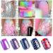 24 Sheet Reusable Nail Art Stencils - Vinyl Stickers & Templates for Perfect Manicure | International Shipping - Buy Online on GoSupps.com