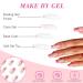 24PCS Pink Flower Press on Nails - Medium Square Glossy False Nails with Glue for Women - Spring Nail Decoration with Cute Flowers Design - Buy Online on GoSupps.com