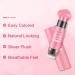 Erinde Cream Blush Stick with Brush - Lightweight Pink Blush for Cheeks, Waterproof & Long-lasting 3-in-1 Makeup Stick - Milk Tea Pink - Buy Online on GoSupps.com