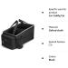 Alijees Car Seat Organiser - Kids Back Seat Caddy with Cup Holders & Tissue Box - Buy Online on GoSupps.com