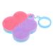 FRCOLOR Face Cleansing Brush Exfoliator Silicone Exfoliating Face Scrubber Portable Face Brush Sensitive Skin Soft Brush Facial Face Silicone Scrubber Face Exfoliator Nano Bath Brush Pores 7x7cm As Shown