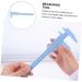FRCOLOR 2pcs Eyebrow Ruler Leather Hair Tie Mini Measure Tool Multifunction Measuring Instrument Miss - Buy Online on GoSupps.com