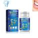 7 days tooth elevator powder baking powder tooth powder tooth whitening tooth powder refreshing mint taste organic tooth cleaning powder effective tooth rifle stain removal (1PC)