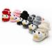 TMEOG Baby Booties Slippers | Infant Winter Boots | First Walking Shoes for Boys Girls 6-12 Months | Black Big Eyes Design - Buy Online on GoSupps.com