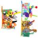 Toyvian Baby Toys Toy Playset For Children Cloth Book Baby Tail Cloth Book Animal Toys