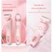 Duskofficial Razor Beautibloom - Elegance Portable Shaver SilkShave 2 in 1 Electric Shaver Razors for Women Elorixa Razor Epilator Trimmer for Women Wet Dry Shaver Women (Pink) - Buy Online on GoSupps.com