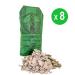 Buy 8 x 500g Moroccan Ghassoul Clay | Organic Vegan Hair & Body Care | Natural Healing Peeling for Sauna - Buy Online on GoSupps.com