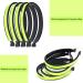 Reflective Pants Clamps for Cyclists | Universal Bicycle Pants Protection | 2 Pairs PVC Coated Clips - Buy Online on GoSupps.com