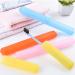 Travel Toothbrush Case - 5 Portable Toothbrush Head Covers & Protective Travel Container - Buy Online on GoSupps.com
