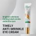Eye Cream for Dark Circles and Puffiness Anti Aging Under Eye Cream with Niacinamide Acetyl Hexapeptide-8 & Sodium Hyaluronate Hydrating Brightener for Fine Lines Wrinkles & Eye Bags 0.7oz Platinum - Buy Online on GoSupps.com