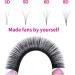 8-14mm Fadlash Easy Fan D Curl Russian Eyelash Extensions 0.10 - Natural Look Self Fanning Lashes - Buy Online on GoSupps.com