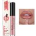 LELEBEAR 12 Color Cream Texture Lipstick Waterproof Lip Lust Creme Lipgloss Waterproof Long Lasting Liquid Lipstick for Women Easy to Color Creme Lipgloss (2#)