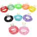 100pcs Candy Color 2mm Elastic Hair Bands for Baby Girls | Toddler Hair Accessories - Buy Online on GoSupps.com