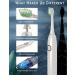 UPXNBOR Y6 Pro 2022 Sonic Electric Toothbrush - Teeth Whitening, 3 Modes, 1 Handle, 2 Heads - Y6 White - Buy Online on GoSupps.com