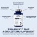 1MD Nutrition CholestMD - Heart Health Support with Olive Leaf Extract, Bergavit, Niacin & Garlic - 60 Capsules - Buy Online on GoSupps.com