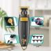 Professional Hair Clippers for Men | Electric Hair Trimmer & Beard Trimmer - Golden Edition - Buy Online on GoSupps.com