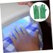 PLAFOPE 1 Pair Nail Gloves Nail Art Tools Sunscreen Gloves Fingerless Gloves Fingerless Manicure Gloves Anti-uv Gloves Manicure Gloves Fingerless Mitts Manicure Tools 20X8X0.4CM - Buy Online on GoSupps.com
