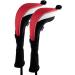 Andux 4pcs Long Neck Golf Hybrid Club Head Covers - Red CTMT-02 - Interchangeable Tags - Buy Online on GoSupps.com