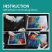 HA SHI Self Adhesive Laminating Sheets  Cold Laminate  self Seal  Plastic Paper  8.5 x 11 Inch (20 Sheets) - Buy Online on GoSupps.com