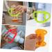 ibasenice 10 Pcs Silicone Bottle Handle Bottle Handles Bottle Accessories Self Feeding Bottle Handle Silicone Bottle Handle Wide Mouth Milk Bottle 13.00X7.00X6.50CMx5pcs Assorted Colorx5pcs - Buy Online on GoSupps.com