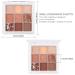 AMY'S DIARY Dark Brown Eyeshadow Palette - Copper Glitter Matte Shimmer Eye Makeup for Hazel Eyes | Waterproof & Long Lasting - Buy Online on GoSupps.com