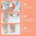 EXCEART 10 Pairs Bunion Pads & Foot Separators - Comfortable Splint & Protector for Bunion Relief - Buy Online on GoSupps.com