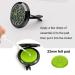 RoyAroma 30mm Car Essential Oil Diffuser Set - Stainless Steel Locket with Vent Clip & 12 Felt Pads - Buy Online on GoSupps.com