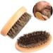 Buy LCKJLJ Natural Wild Boar Bristles Men's Razor & Beard Brush | Portable Facial Cleaning & Mustache Tools for Grooming - Buy Online on GoSupps.com