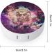Buy African Skull Galaxy Round Contact Lens Case | Portable Box Kit with Mirror - Cute & Unique Design - Buy Online on GoSupps.com