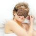 Shop Giraffe Wild Animal Skin Print Sleep Mask for Women - Adjustable Eye Shades with Elastic Strap | International Shipping - Buy Online on GoSupps.com