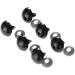 60Pcs Black Plastic Safety Eyes with Washers for Crochet, Puppet, Plush - 20mm Craft Eyes for Stuffed Animals Making - Buy Online on GoSupps.com